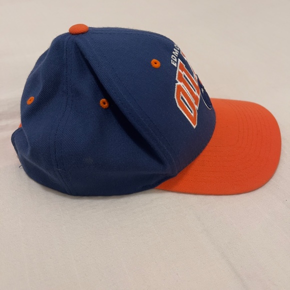 Edmonton Oilers Snapback Hat Cap Mitchell & Ness Adjustable NHL Hockey Vintage - Picture 2 of 6